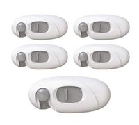 Child Proof Refrigerator Lock, Fridge Child Lock Cabinet Baby Locks, 5X Toddler Fridge Lock, Adhesive Fridge Door Lock, Baby Safety Lock, Easy To Use, Portable for Fridge Cabinet Drawer