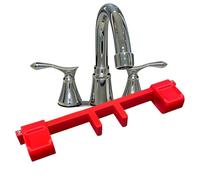 Child Proof Sink Faucet Lock - Anti Slip Safety Stopper for Water Control | ABS and Silicone Guard, Secure Faucet Handle Cover, Prevent Accidental Flow for Bathroom Kitchen Laundry Room Home