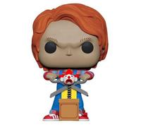 Child´s Play Pop Movies Vinile Figura Chucky W/buddy & Gigante Scissors 9 Cm Fu