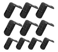 Child Safety Lock, Set of 10 Child-Proof Cabinet Door Lock, Removable Secure Sturdy Kids Proofing, Ideal for Furniture, Kitchen, Ovens, Drawers, Cabinets, Fridge, Closet, Bathroom