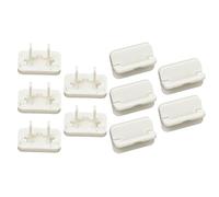 Child Safety Outlet Covers - Outlet Protectors 10 Pieces Electrical Protector Plug Covers Child Proof - White Reusable Child Proof Outlet Covers Safe Socket Protectors for Home, Offices, Living Room