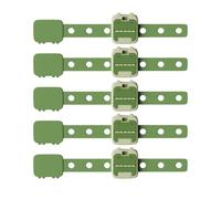 Child Safety Straps 5x, Childproof Closet Locks, Adjustable Cabinet Locks for Drawers Appliances Closet Fridge, Cute Dinosaur Child Locks, Crocodile Cabinet Locks, Refrigerator Child Safety Lock