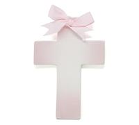 Child to Cherish Cerámica Rosa Ombre Cruz