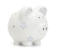 Child to Cherish Hucha de cerámica para niños, estrella azul