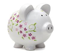 Child to Cherish - Hucha (tamaño grande), Shabby Chic Design, L