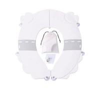 Child Toilet Seat, Foldable Splash Guard Attachment for Potty Learning, Portable Trainer with Comfortable Support Function, Baby Accessory for Home, Travel and Bathroom, 12.52x14.41x5.24 Inches