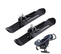 Child Transport Ski Set - Plegable Scooter Sled Gear, Cold Weather Mobility Tool | Compact Pram Snow Glide Conversion Module, Lightweight Portable Pushchair Ski Attachment Travel for Kids Win