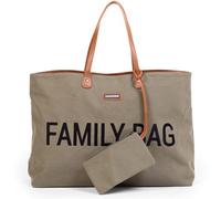 CHILDHOME, Family Bag, bolso cambiador, bolso de viaje/fin de semana, gran capacidad, bolsa amovible incluida, Caqui