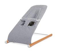 CHILDHOME, Funda compatible para cuna Evolux, 100% algodón, fácil de poner, suave, agradable al tacto, color gris