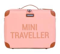 Childhome, Maleta para niños, Fin de Semana, Formato de Cabina, Compacto, sólido, asa para Transporte, Etiqueta Nombre, diseño, Piel sintética, Mini Viajero/Cobre