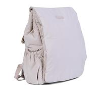 CHILDHOME, Mochila Cambiador Bebé Mellow - Colchón Cambiador Integrado, Compartimentos Organizados, Bolsillo Isotérmico, Bolsillo Para Toallitas, Ganchos Para Cochecito, Beige