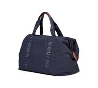 CHILDHOME, Mommy Bag, Bolso Cambiador, Maternidad, Bolso de Viaje, Gran Capacidad, Cambiador, Correa Ajustable para el Hombro, Compartimentado, Bolsillo Térmico, Abertura para la Maleta, Urban Gris