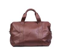 CHILDHOME, Mommy Bag, Bolso Cambiador, Maternidad, Bolso de Viaje, Gran Capacidad, Cambiador Incluido, Correa Ajustable, Compartimentado, Bolsa Isotérmica, Apertura para Maleta, Similcuero Marrón