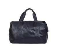 CHILDHOME, Mommy Bag, Bolso Cambiador, Maternidad, Bolso de Viaje, Gran Capacidad, Cambiador Incluido, Correa Ajustable, Compartimentado, Bolsa Isotérmica, Apertura para Maleta, Similcuero Negro