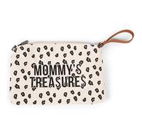 Childhome Mommy Clutch - Bolso de lona para niño, diseño de leopardo