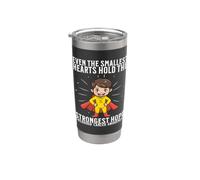 Childhood Cancer Awareness Kids Childhood Cancer Warrior Vaso térmico de acero inoxidable de doble pared