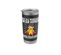 Childhood Cancer Awareness Kids Childhood Cancer Warrior Vaso térmico de acero inoxidable de doble pared