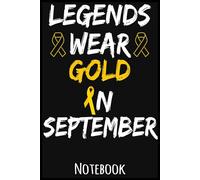 Childhood Cancer Awareness Legends Notebook: Minimalist 6"x9" Journal with 110 College-Ruled Pages - Ideal for Writing, and Everyday Notes