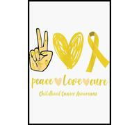 Childhood Cancer Awareness Notebook: Minimalist 6"x9" Journal with 110 College-Ruled Pages - Ideal for Writing, and Everyday Notes