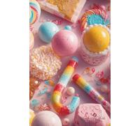 Childhood Vibe Notebook #2-Sweet Dreams: Fun colorful notebook for kids and adults - blank pages for writing, drawing, or storytelling. 80 Pages (40 Sheets), 5.5″×8.5″ Spirit of Happiness for everyone