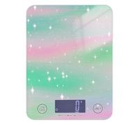 Childish Star Green Peach Gradient Soap Making Portable Scale Food 5.0 kg/5.1 g, 5kg/5g Mini Scale con 4 unidades para (usuario) (usuario) (usuario) (usuario) (usuario) pesa para alimentos