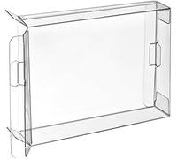 CHILDMORY 10 fundas protectoras transparentes para PS2, NGC, Xbox, Wii, Xbox 360 PS y 2 cartuchos