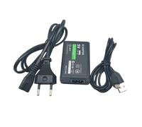 CHILDMORY Adaptador de alimentación Sector Cargador Mural Prensa EU Compatible para PS Vita 2000 Consola