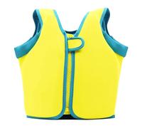 Children Adjustable Snorkeling Jacket Buckles Secure Fit Buoyancy Aid High Buoyancy Reliable Floatation Swimming Training Surfing Water Sports Kayaking Boating Pool Beach(Yellow,L (5-6 Years))