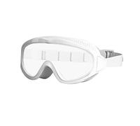 Children Beach Goggles, 16x6.5cm UV Protection Lens, Soft Comfortable Silicone Goggles, Kids Water Sport Accessory, Secure Adjustable Head Strap, Suitable for Swimming Diving Summer