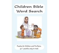 Children Bible Word Search: Word Search With Easy To Read Print About Bible Heroes, Animals, Miracles, and More | 6 x 9 Inches, 110 Pages, 50+ ... Sunday School, Holidays, and Quiet Time Fun.
