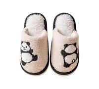 Children Boys Girls Winter Slippers Anti Indoor Shoes Big Kids Adult Cotton Slippers Pantuflas Niñas Talla 32, caqui, 33.5 EU