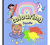 Children colouring doodle to improve creativity: Make your kid creative and help then to understand colour knowledge with a fun colouring activity