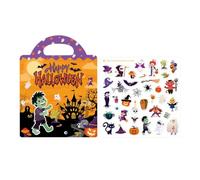 Children Decals Album - Reusable Adhesive Pad, Preschool Party Activity Kit
