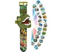 Children Dinosaur Watch, Adjustable Educational Toy Watch, Digital Screen Kids Wrist Watchs, Learning Time Watchs for Boys Girls Home Travel Indoor Outdoor Camping, Christmas for Kids