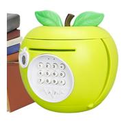 Children Electronic Piggy Bank - Fruit Shape Password Safe, Coin and Cash Saving Box Toy | Pretend Play Money Bank for Boys, Girls, Birthday, Gift, Bedroom, Nursery, Home