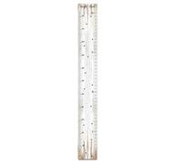 Children Height Chart - Wooden Growth Scale, Hanging Measure Panel | Home Wall Indicator Ruler, Cartoon Baby Room Decor Strip, Infant Size Tracking Strip for Playroom, Living Area, Family House