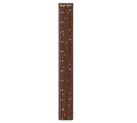 Children Height Chart - Wooden Growth Scale, Hanging Measure Panel | Home Wall Indicator Ruler, Cartoon Baby Room Decor Strip, Infant Size Tracking Strip for Playroom, Living Area, Family House