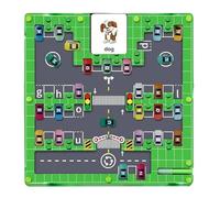 Children Magnetic Maze, Magnetic Parking Lot Theme Alphabet, Early Learning Hand-Eye Coordination Booster, Fun Educational Activity for Boys and Girls