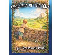 Children of the Tale: A Storybook Coloring Book of Quiet Moments, Folkloric Children, and Enchanted Paths (Storybook Realms Coloring Collection)