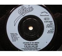 Children Of The World - Children Of The World If We Only Had Time 7" Epic SEPC9307 EX 1980 there is 2mm drill hole in label rim