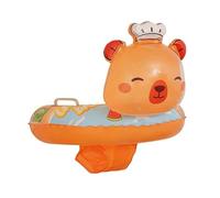 Children Pool Float, Inflatable Capybara Raft - 54cm, 50cm PVC Swimming Ring | Cartoon Design with Bath Usage, Beach Tub Shower Accessory with Summer Play Function, Outdoor Fun for Girl and Boy