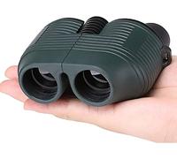 Children’s Binoculars,10x25 Low Light Night Vision Outdoor Travel High Power HD Fixed Focus Telescope (Color : Green, Size : 10 * 25)
