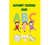 Children’s coloring book to learn the alphabet