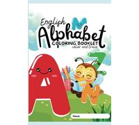 Children’s colouring book: Alphabet