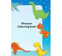 Children’s dinosaur colouring book