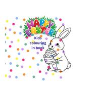 Children’s Easter colouring in book