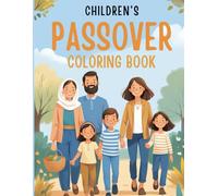 Children’s Passover Coloring Book: A Simple Passover Coloring Book for Kids Ages 4-8