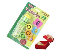 Children’s Projector Flashlight - Learning Educational Toy, Room Story Light for Kids Boys Girls, Fun Night Activity Lamp for Camping Games Christmas Birthday Party Playtime