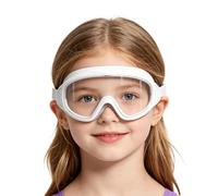 Children Swim Goggles, Diving Eye Protection Lens, Anti Fog Waterproof Glass Set, 6.3x2.56 inches Soft Silicone Frame Fit System, Comfortable Sport Style Design, Outdoor Swimming Beach Vacation Campin