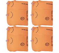 Children Swimming Arm Rings Inflatable Float Circle Kids Pool Safety Armbands PVC Non Ergonomic Design for Toddlers Beginners Orange 23x20cm 2 Pairs